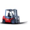 Empilhador elétrico JAC CPD25 HE com 2500kg e mastro triplex