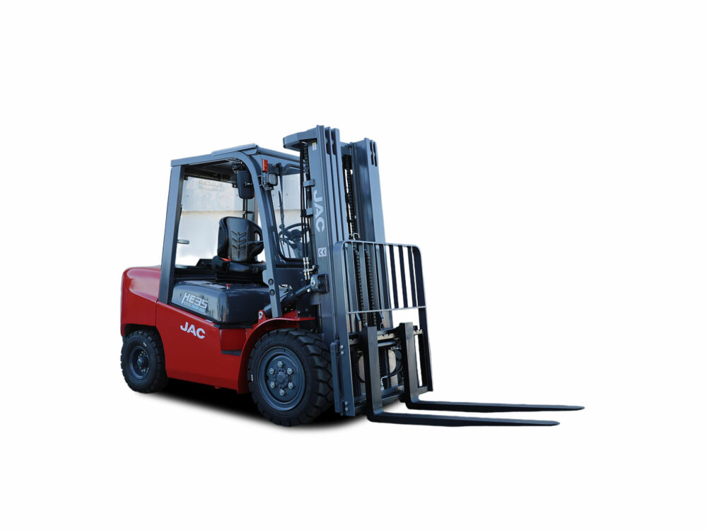 Empilhador elétrico JAC CPD35 AIR para uso exterior com capacidade de carga 3500kg