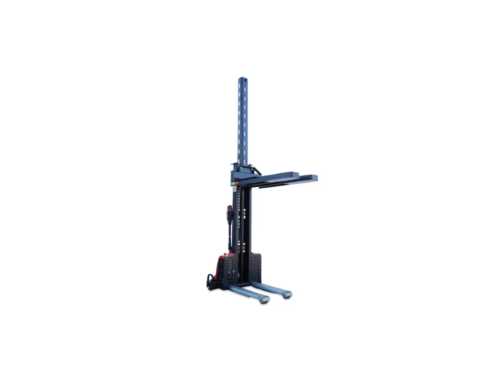 Stacker elétrico portátil JAC CDD12 Self-Lifting com sistema de autoelevação