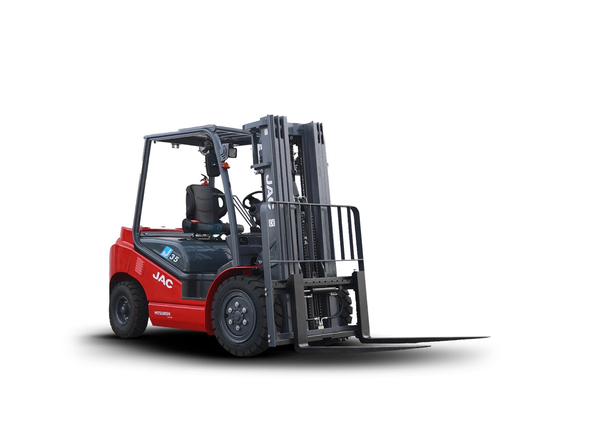 Empilhador JAC CPCD35 J diesel com motor Mitsubishi e 3500kg de carga