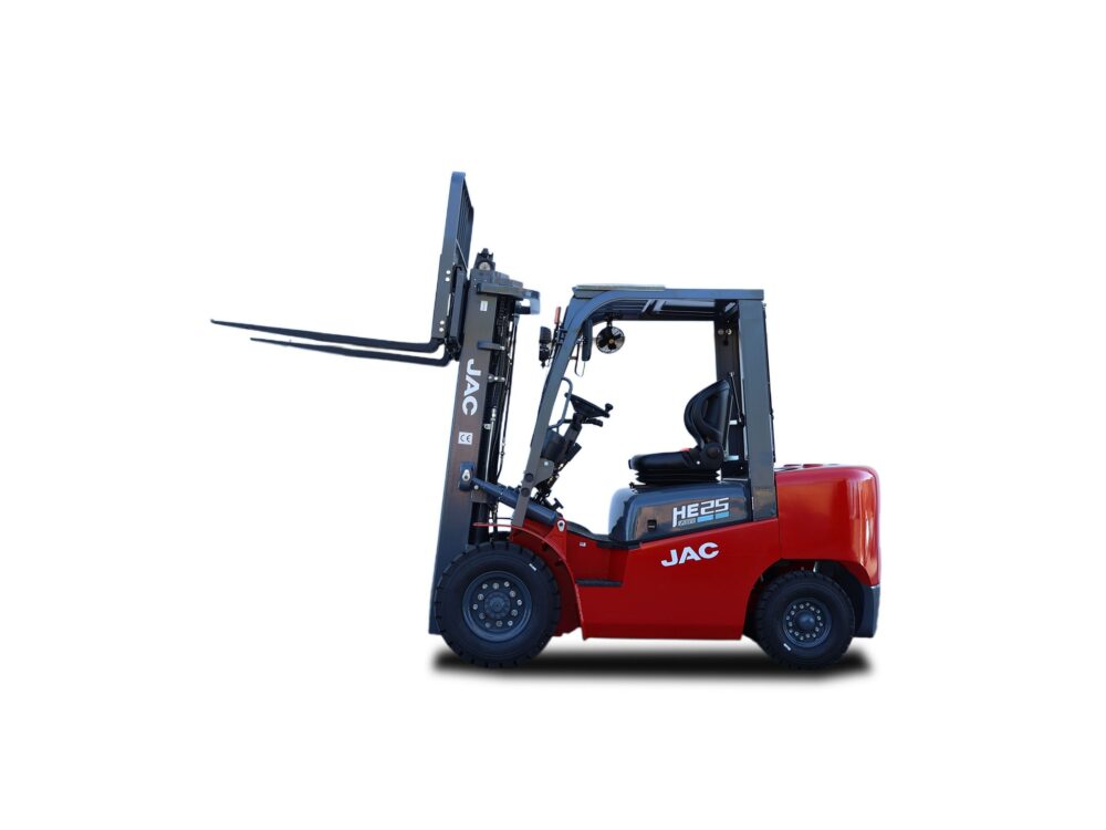 Empilhador elétrico JAC CPD25 AIR 2500kg com 4,5 metros de elevação