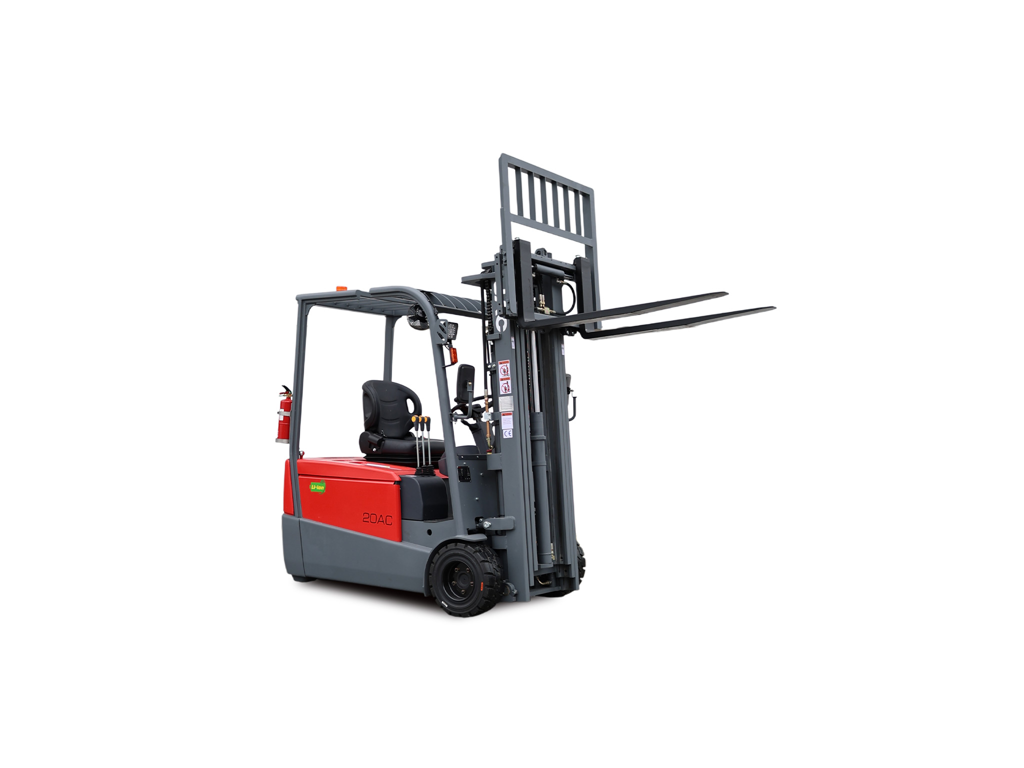 Empilhador elétrico JAC CPD20SA3 com altura de elevação 4.5m